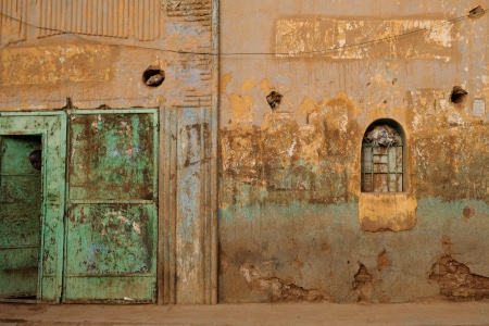 Endast fasaden och biljettluckan är kvar på en av Omdurmans mest populära gamla biografer.