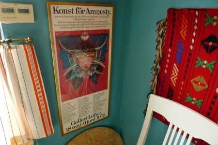 Amnesty präglar Rona Moräns hem i Malmö.