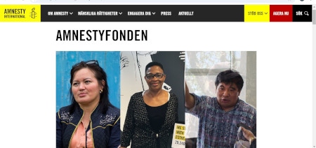Amnestyfonden är oroad för att stödet till människorättsförsvarare ska skäras ner.