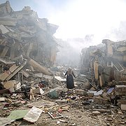 Kvinna i Gaza, oktober 2024