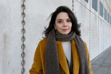 Veronika Velch, chef för Amnesty i Ukraina, här flyttat tillbaka till Kiev efter flera år i USA.